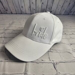 Miss To Mrs Baseball Hat‎ Womens Adjustable Cream BRIDE Wedding Faux Suade